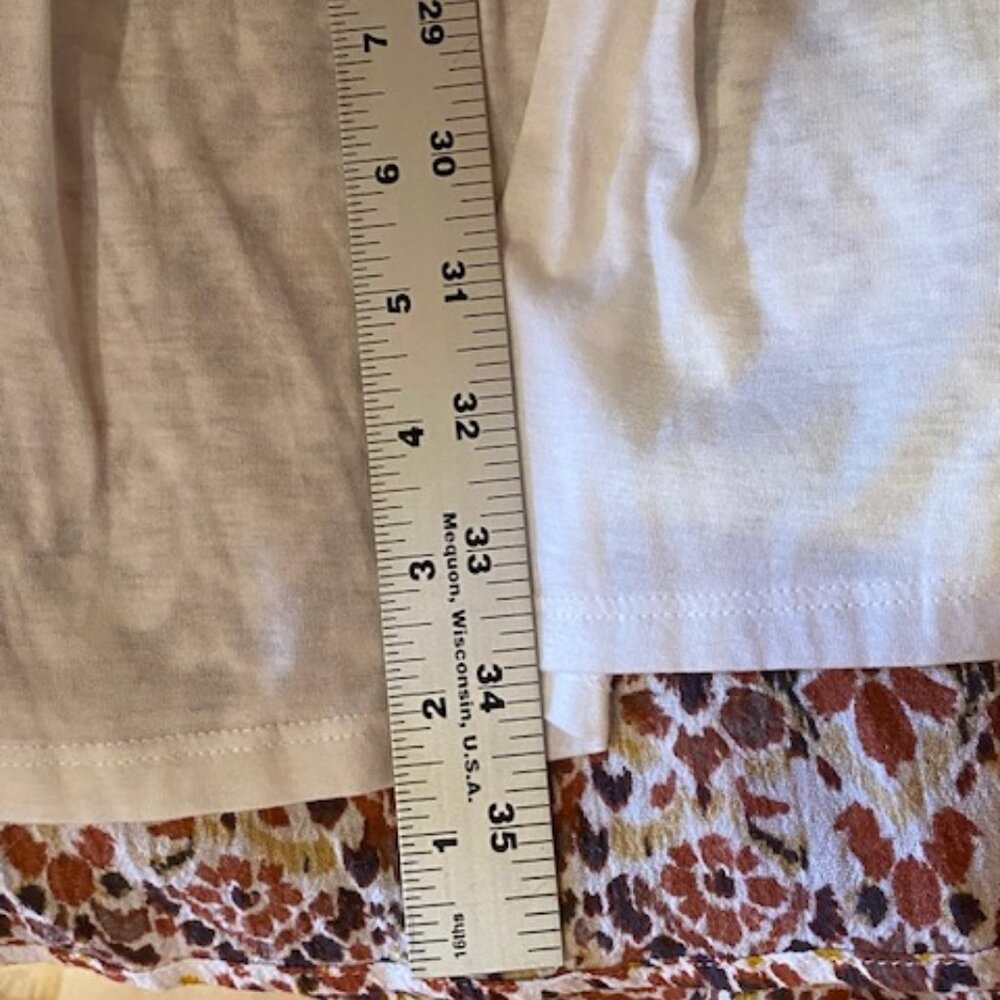 Garnet Hill Cream, Brown and Yellow Patterned Sleeveless Dress - Picture 14 of 14